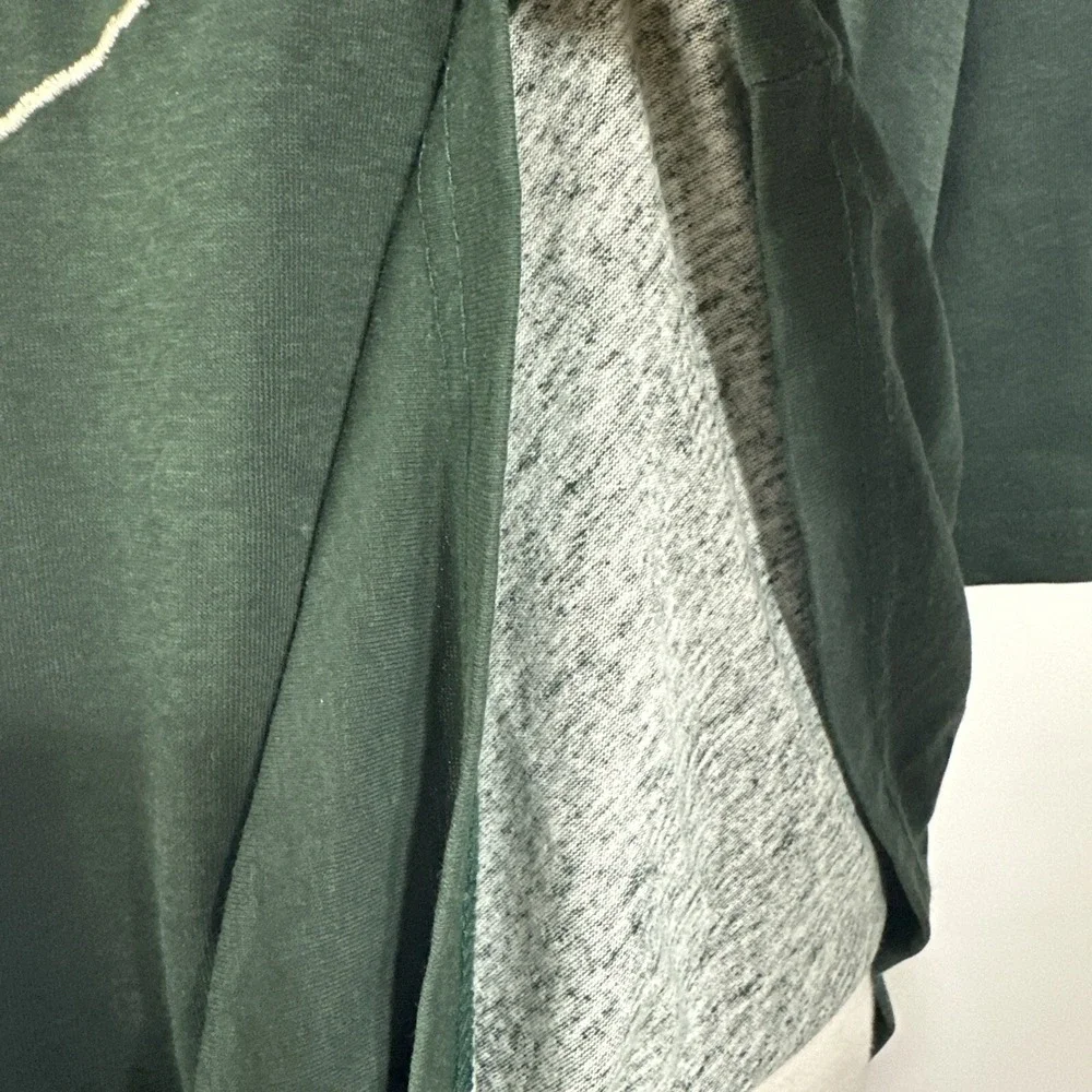 RARE VTG 80's Nike stitched logo gray tag T Shirt - XL  swoosh big logo Varsity